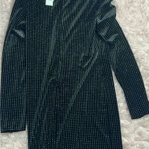 Elegant Black and silver Women's dress